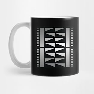 “Dimensional Funk (3)” - V.1 Grey - (Geometric Art) (Dimensions) - Doc Labs Mug